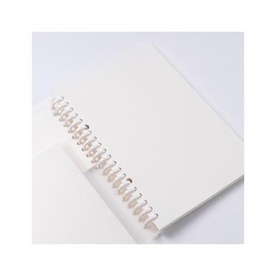 China Good Quality Hardcover Custom Printing Spiral Reusable Journaling Notebooks for sale