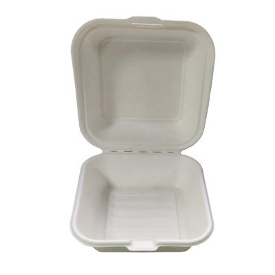 China Starch Biodegradable Biodegradable Lunch Box Containers Food Take Out Containers for sale