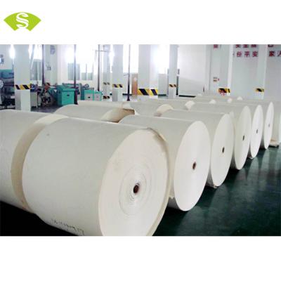 China Waterproof eco friendly plain pe coated roll paper factory price for sale