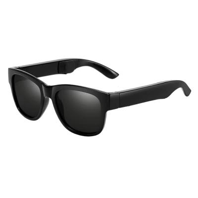 China New Fashion Sunglasses Bone Conduction Headphone Wireless Audio Smart Sunglasses for sale