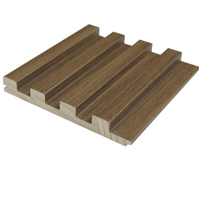 China Environmentally Friendly Home Decor TV Decoration Wood Back Trim Board Pine Wood Frame Ground Wall Panel for sale