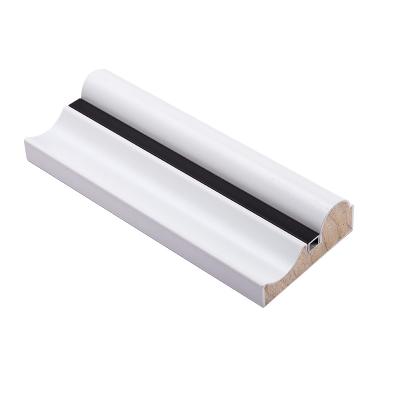 China High Intensity White Primed Finger Joint Decorative Wood Mount for sale