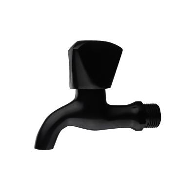 China Garden Wall Black Faucets TIEMA Good Price Brass Metered Brass Bibcock Bibcock for sale