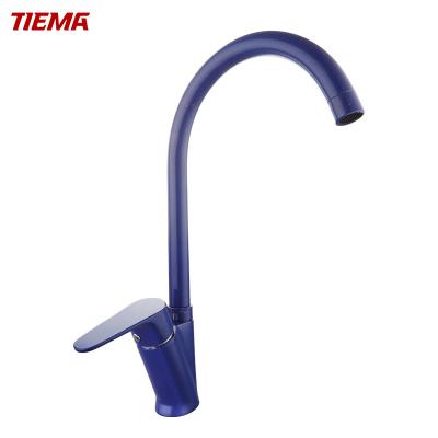 China Other 2022 Customized Tiema New Hot Customized Nice Color Deck Kitchen Multiple Kitchen Faucets New for sale