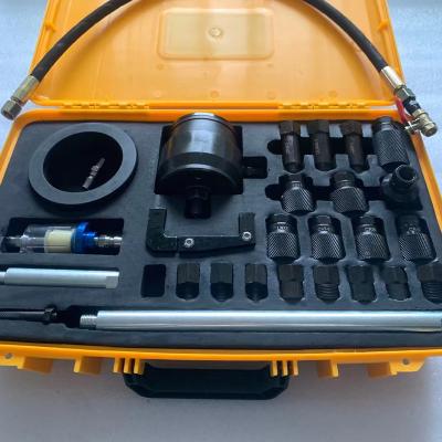 China Pneumatic Engine Analyzer Diesel Common Rail Injector Puller Puller Slide Hammer Removal Tool Kits For Bosch Denso Cummins for sale