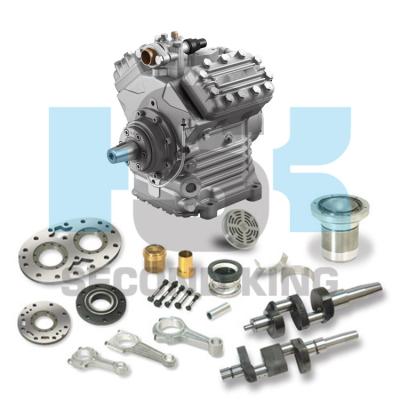 Κίνα Car Air Conditioner A/C System Bus Part For Fk40 Dark Beer Compressor Spare Parts FK40/655N FK40/655K Valve Plate Oil Pump Connecting Rod Sight Glass προς πώληση