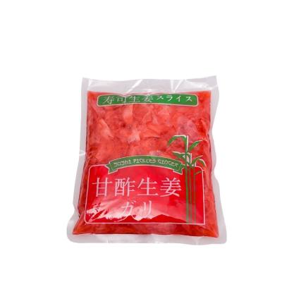 China Manufacturer Cheap Price Wholesale White / Pink PRESERVED Ginger Slice Pickled Vegetables for sale