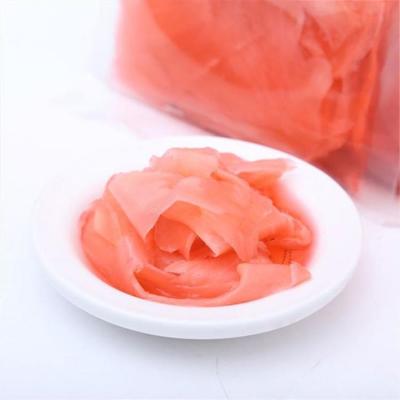 China Preserved Factory Offer Professional White/Pink Pickled Sushi Ginger Slices Te koop