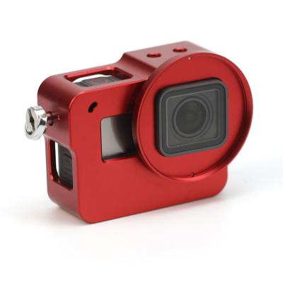 China Gopros CNC Aluminum Aluminum Protective Case Sight, Vanish Pro Hero 5/6/7 Black Cage for sale