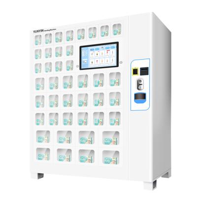 China Metro Station Yunyin F1 Locker Vending Machine, Adult Commodity Vending Machine, Liquor Vending Machine for sale