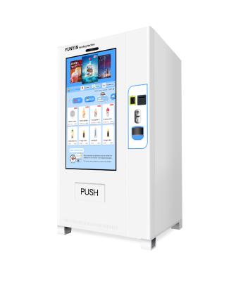 China Subway Station Hot Selling Beverage Machine Selling Automatic Dry Snack Combo Vending Machine Te koop