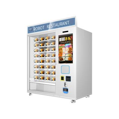 China S3 subway station vending machine with touch screen vending machine with lift for vegetable fruit salad for sale