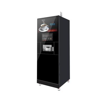 China 200ml Coffee Vending Machine Commercial Coffee Beans Vending Machine With Drinking for sale