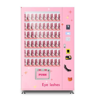 China Popular Sale Beauty Products Eyelash Vending Machine Metro Station False Hair Lashes Cosmetics Vending Machine For Fake Lashes for sale