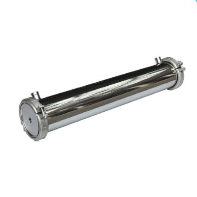 China OS5-R040 Hotels Low Price 4040 Stainless Steel Membrane Housing Stainless Steel Housing With UF Membrane Filter Sewage Cleaning for sale