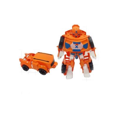 China Plastic Deformation Toys RC Car Robot Car Change Man Children Kids Transform Robot Toys For Boys for sale