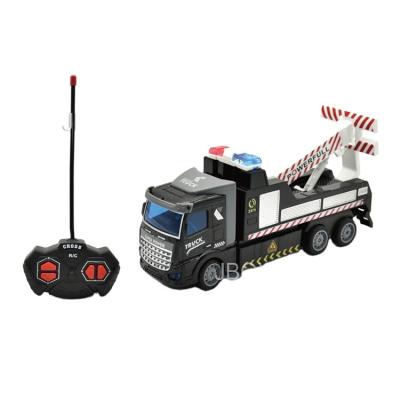 China Wholesale Trucks App Controlled JBOY Trailer and Dump Truck Tipper Model Fire Container Cars Rc Toy Remote Control Toys for sale