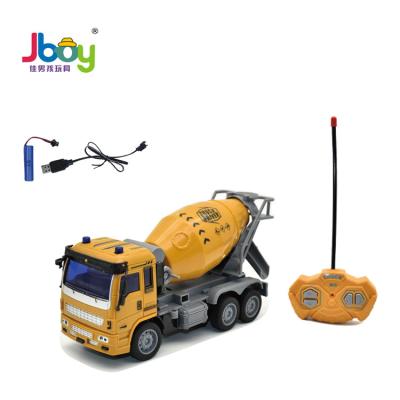 China JBOY Boys Trucks Trailer Toy Remote Control And Toys App Controlled Tipper Model Fire Container Cars Rc Dump Truck for sale