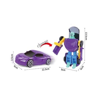 China The Deformation Toys Car Deformation Toys Deformation Robot Toys Die Casting Plastic Model Car Children Toys Birthday Gift for sale