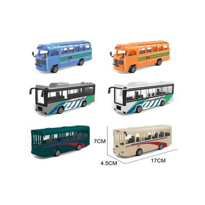 China Toy Diecast Toy Vehicles Diecast Bus Cast Diecast Bus De Juguete Pull Cast Mini Alloy Diecast Toys for sale