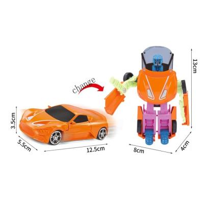 China Deformation Toys Car Diy Take Apart Engineering Vehicle 2 IN 1 Car Diy Robot Deformation Robot Walking Toy for sale