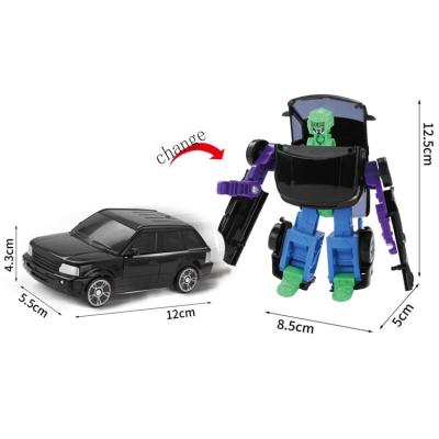 China Alloy Creative Deformation Car Deformation Toys Sensitive Car Deformation Robots Car Plastic Toys For Kid Boys for sale