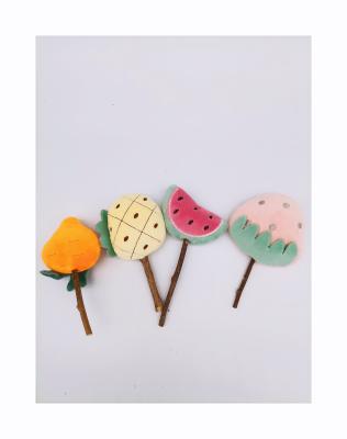 China Catnip Built-in Fruit Shape Viable Popular Cat Toys Can Be Wholesale From Cat Toys With for sale