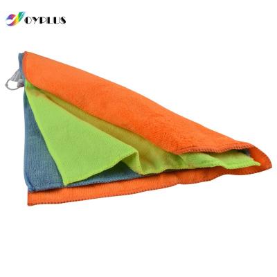 China Sustainable Wholesale Home Cleaning Cloth Microfiber Car Towel 30X30cm for sale