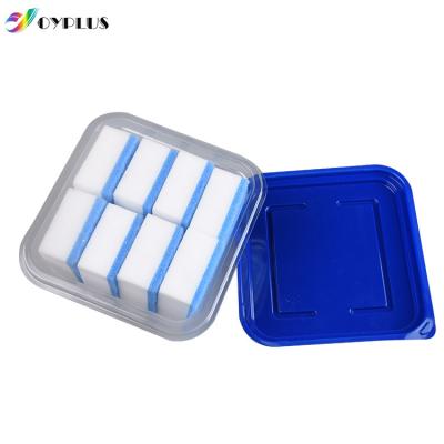 China Viable Most Popular 8Pk Kitchen Household Sponge Magic Eraser Set For Universal Cleaning for sale