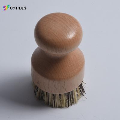 China Wholesale High Quality Wooden Hand Cleaning Brush for Clean Kitchen with Bamboo Handle for sale