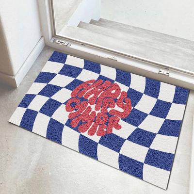 China Entrance washable high quality aluminum nylon door mat for sale