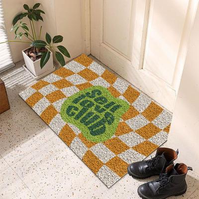 China Absorbent Mats Inside Entrance Door Rug Front Back Door Mat Floor Mats Rubber Backing Non Slip Washable Indoor Mat for sale