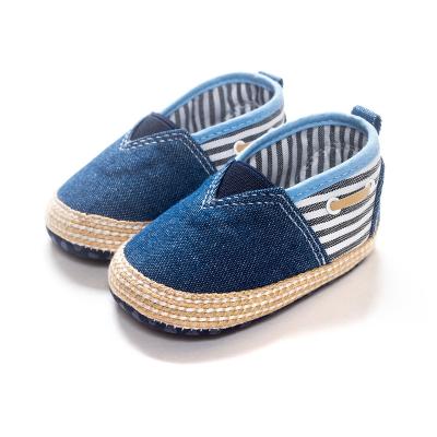 China BB3011 Factory Customized Cheap Infant Toddler Boys Baby Shoes OEM Anti-Slippery Customized Baby Canvas Shoes for sale