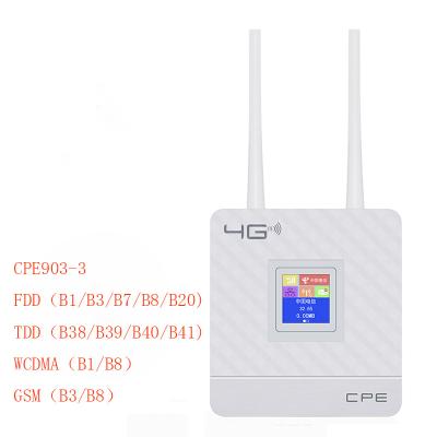 China CPE903 3g 4g Portable Hotspot 300mbps Wireless Network Repeater Wifi Hotspot Mini Router With LAN Port for sale