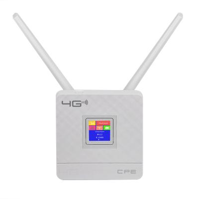 Chine Original Latest Model Wireless Wifi Lte 450 Mbps Three Antenna With Sim Long Rang Adsl Dual Extand Antina Modem B28 4g Router à vendre