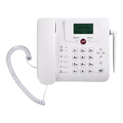 中国 W101L 4G Wifi Router Voice Call Telephone Volte Landline Wifi Hotspot Desk Sim Card Slot Fixed Phone 4G Router External Antenna 販売のため