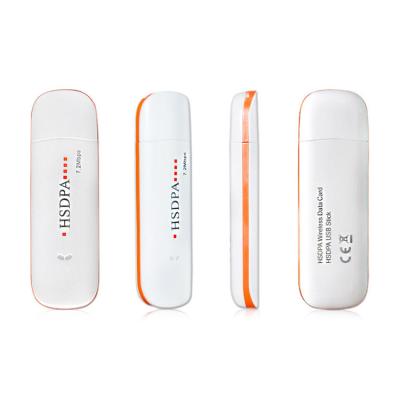 China 3G Modem 7.2Mbps External Mobile Broadband Unlocked Universal Wireless HSUPA HSDPA USB Dongle Support SIM Slot for sale