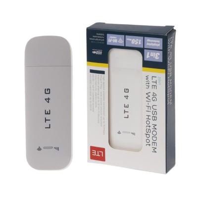 Chine 4G LTE White Small Surf Sticks USB Unlocked Dongle Network Card WiFi Modem 150Mbps à vendre