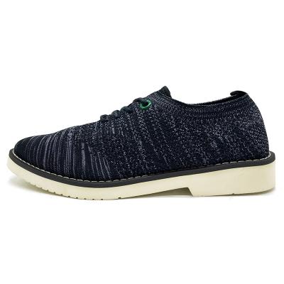 China Anti-odor 2021 new style low price customized outdoor knitted casual shoes for men for sale