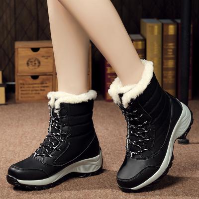 China 2021 Hot Selling Outdoor Women's Snow Boots Winter Awesome Waterproof Non-slip Boots CUSHIONING for sale