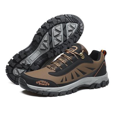 China CUSTOMER REVIEWS (0)‎ Hot Sale Anti Slip Leather Mountain Desert Ankle Outdoor Climbing Shoes Big Size Increasing Boots Men Increasing Shoes for sale