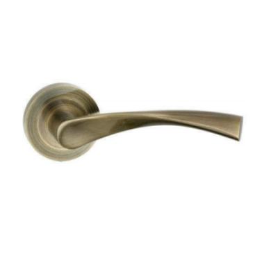 China Classic Fission Door Handle Aluminum Fission Door Handle Door Lever For Interior Door for sale