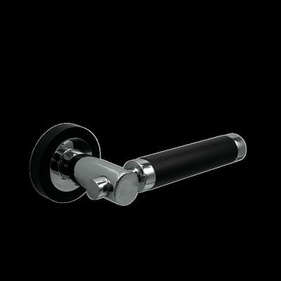 China 1906 patent handle Wenzhou Taishan lock en zink alloy metal interior door lock high quality modern lever handle for sale