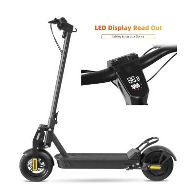 China Unisex folding electric scooter with front and rear suspension kick scooter for wholesale for sale