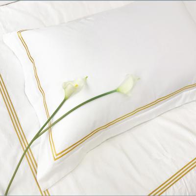 China Cotton 50 Sustainable 50 Polyester Pillow Case 60*80S King Size Hotel Pillow Cases for sale