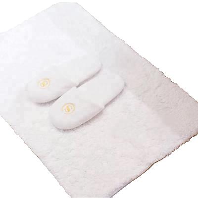 China Yalan Disposable 50x80cm 100% Cotton Hotels Non Slip Hotel Bath Towel Mat for sale