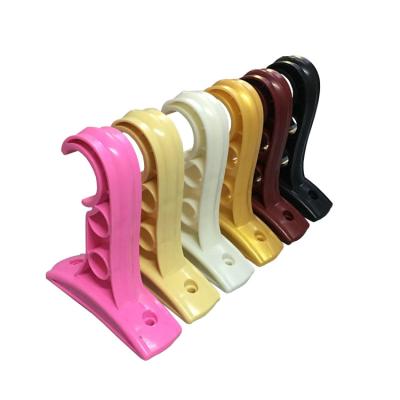 China Beo Curtain Rod Contemporary Plastic Bracket Single Size Suitable For Diameter 2.5-2.8 cm Curtain Rod for sale