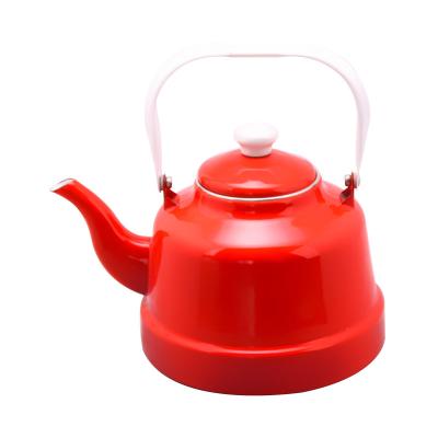 China Lasting Enamel Fashionable Vintage Kettle Maker Antique Kettle Durable for sale