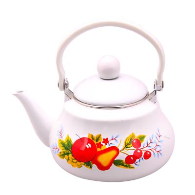 China New Sustainable Product Innovator Best Selling Coffee Enamel Kettle Vintage Tea Kettle for sale