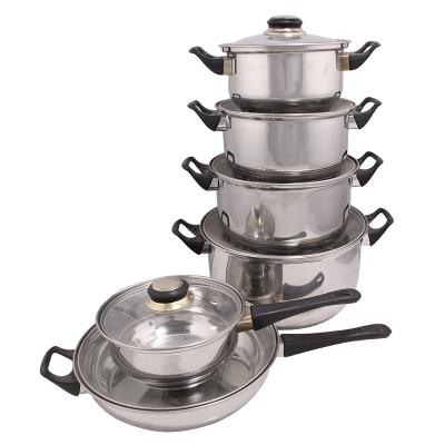 China 3L Sustainable Korean Promotion Fashion High Quality Fashion Casserole Pot Cover Set Stainless Steel Cookware Set for sale